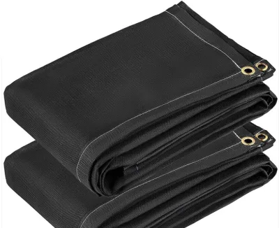 OEM Manufacturer's Heavy Duty 16 OZ Welding Heat Shield Blanket Smoke Barrier Curtain for Fire Protection Bulk Discount