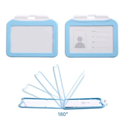Business Men ID Card Holder Horizontal and Vertical Designer Name Card Holder for School