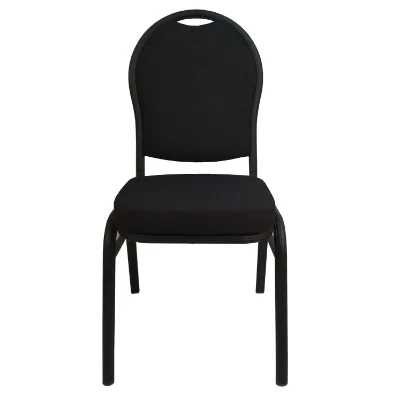 HM-A25 Modern Metal Dining Chair Stackable Banquet Chair for Wedding Home Office Home Bar Apartment Warehouse Gym