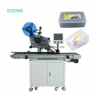 Factory Direct Premium Quality Automatic Food Application Carton & Paper Bag Plane Labeling Machine for Food Application