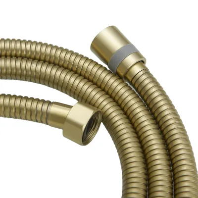 Doflex Shower Hose Stainless Steel Flexible Extension Brushed Gold