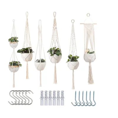 INUNION Plant Hanger Set for Green and Flower Pot Decoration Indoor and Outdoor