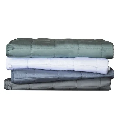 Custom Bamboo Anxiety Autism Cooling Weighted Blanket Gewichtsdecke Adults Therapy Blanket