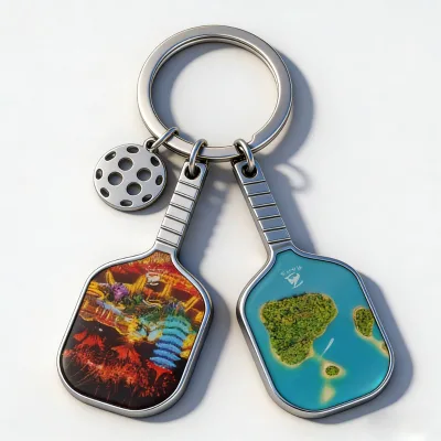 Factory Direct Wholesale Metal Keychain Handmade Gift Key Ring Luxury Enamel Key Tags Holder Custom Keyring