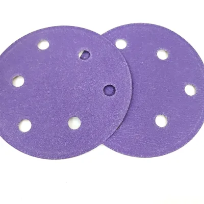 Wholesale High Hardness Thickness Dry Sanding Discs OEM Customizable Metal Sandpaper