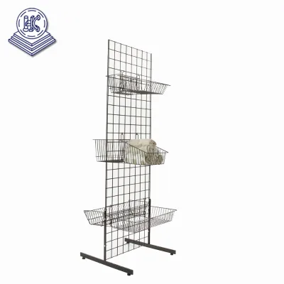 Metal Mobile Accessories Merchandising Rack Countertop Stand for Phone Cases Chargers & 3C Gadgets Wholesale HL-6