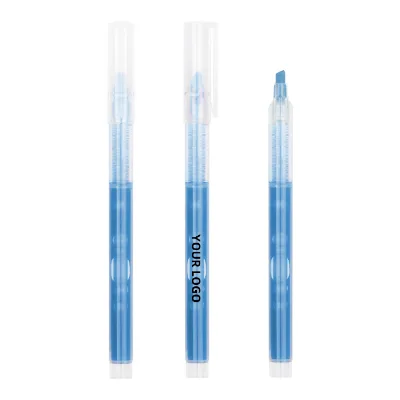 Multicolor Customized Logo Highlighter Stationery Art Highlighter with Custom Logo