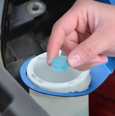 Car Windshield Cleaner Tablet Glass Cleaner Cheap Price Aluminum Bag Packed 5 Tablets Per Bag
