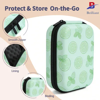 Waterproof EVA Hard Shell Case for Game Controllers & Travel Gaming Console Accessories Organizer Storage Bag
