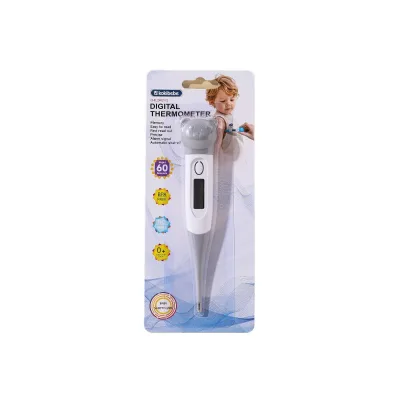 Cartoon Digital Thermometer, Soft Tip Baby Thermometer for Oral & Underarm Use