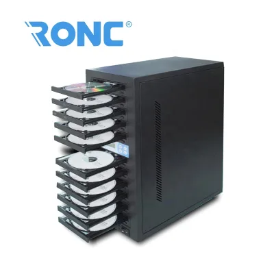 1-10 Bays Blu-Ray BD Writer 1 to 10 Target  BD burner Tower cd  Dvd Printing Duplicator Machine