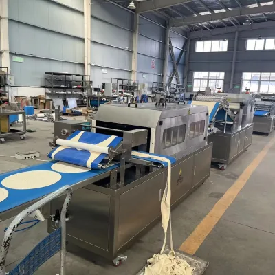 Fully Automatic Hengyuan Pizza Machine with Food Sterilizer New Product 2024 Bread Making Machine for Flour Products