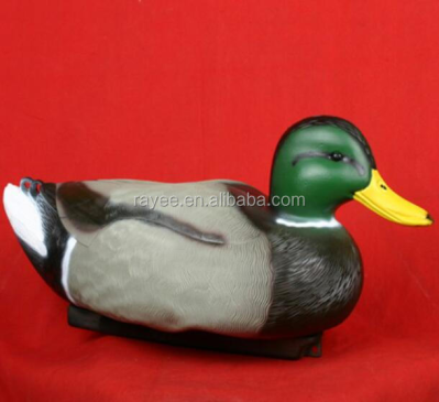 Hunting Decoy Floating Duck Mallard Anas Platyrhynchos Bird Research Birdwatching Birder Outdoor PE Plastic Realistic Posture