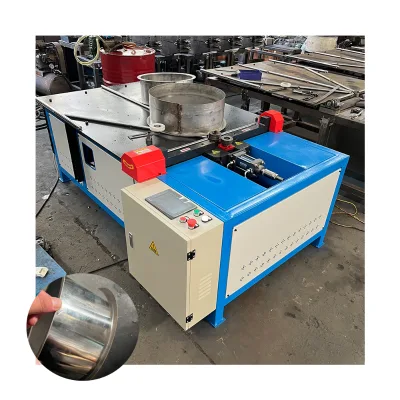 Factory Selling Stable Running Horizontal Flanging Machine Metal Duct Molding Equipment for Ventilation Duct Production