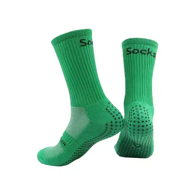 Hot Sale Thick Elite Anti slip Sports Mens Custom Grip Football Compression Socks