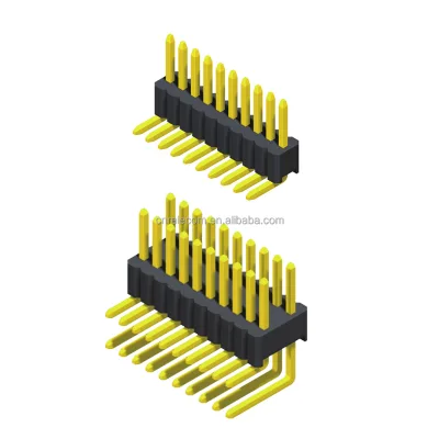 PH127-02 1.27mm Pitch 1.0A 1.0/1.5/2.0mm Plastic Height Pin Header