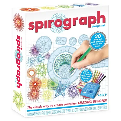 30 PCS Spirograph Design Set, Create Amazing Endless Designs Including Precision Parts, Creative Arts & Crafts Activity for Kids