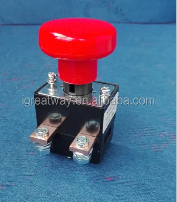 125a Emergency Switch/Emergency Stop Switch/Emergency Button Switch12V,24V,36V,48V,60V,72V,84V,96v,120V