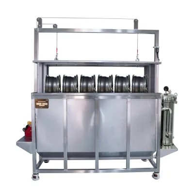 Mature Wheel Paint Stripping Machine Chemical Paint Stripping Tank High-efficiency Paint Remover