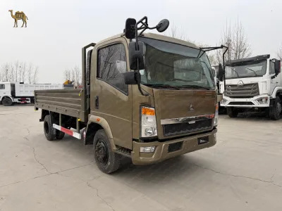Refurbished Sinotruk HOWO 4x2 Diesel Light Cargo Van Truck | 6-10 Ton Euro 3 Manual 115 HP