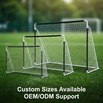 Factory Direct IUNNDS CE ASTM Certified Professional Soccer Goal Weatherproof Steel Football Training Goal Foldable Adjustable