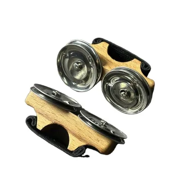 Wholesales Percussion Instrument Practical Solid Wood African Drum/Conga Drum Finger Handbell