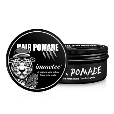 IMMETEE Hair Wax 4 Color Organic Lasting Styling Hair Pomade Men Modeling Pomade Hair Wax
