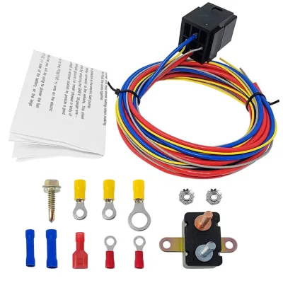 Mr Gasket 40205G Electric Fuel Pump Harness and Relay Wiring Kit