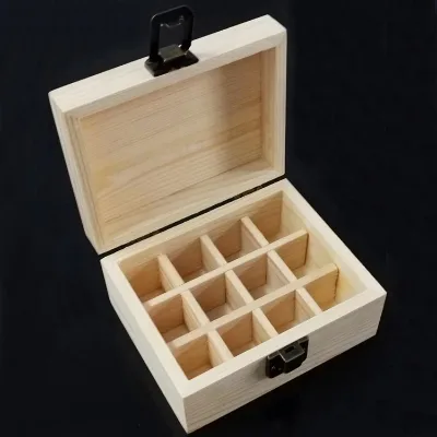 Custom Wood Storage Organizer Box Handmade Christmas Gift Basket Wooden Christmas Boxes Christmas Gift Boxes With Logo