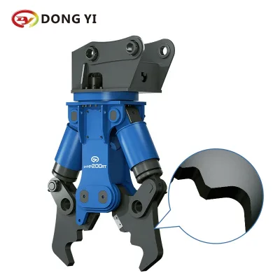 Hydraulic 360° Rotary Pulverizer Excavator Attachment Demolition Concrete Rock Crusher Hydraulic Shear for Volvo EC210B EC210F3