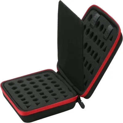 Custom Table Gaming Dice Storage Bag with Detachable Dice Foam Tray