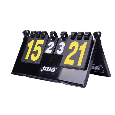 DHS Folding Type Offical Practical for the Game Table Tennis Marker Scoreboard