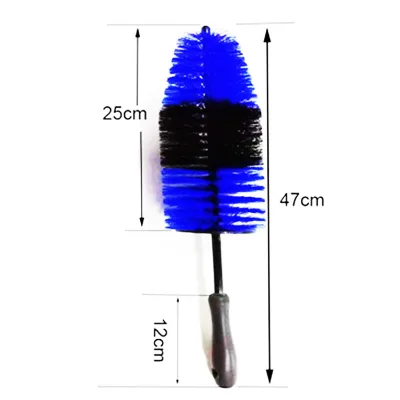 Moderate Hardness No Blind Alley Cleaning Auto Tire Washing Brush