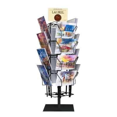 Custom Metal Postcard Display Rack / Display Racks for Postcards / Metal Postcard Display Rack