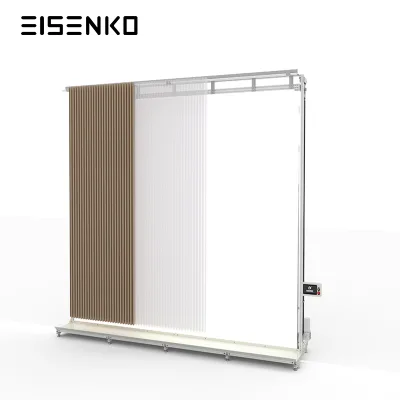 Factory Made LED Backlight Finished Curtain Inspection Machine Curtain Fabric Inspection Hoist
