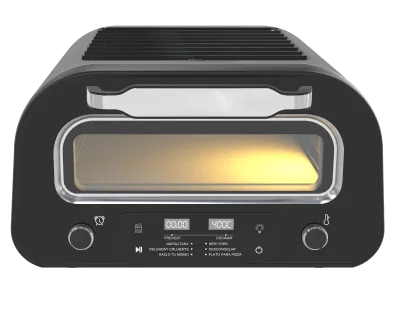 GTPZ15 12inch Pizza Oven Digital Professional Electric Pizza Oven 400℃ Quickly Heat Pizza