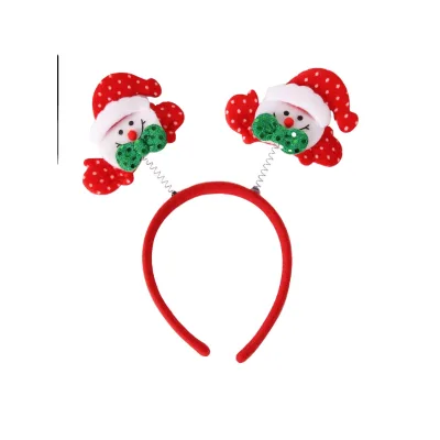 Christmas Decorations, Reindeer Horn Headband, Festive Accessory, Christmas Party, Holiday Hat, Christmas Tree Headband