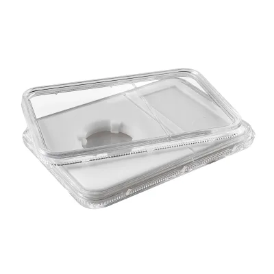 Clear Collecting Coin Display Box Silver Dollar Protectors Coin Storage Acrylic Coin Display Case