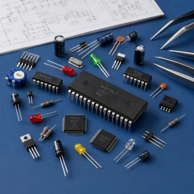 P081N Series Panel Rotary Potentiometer - Variable Resistor/Rheostat Electronic Components One-stop BOM List RFQ Quotation