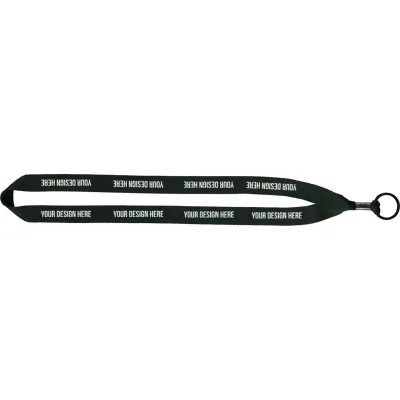 Hot Sales Custom Polyester Blank Logo Personalized Lanyard With Metal Clip Steel Split Ring Lanyard Made of Durable Polyester