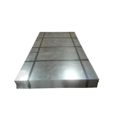 Hot Dipped Galvanized Steel Plate 12 14 16 18 20 22 24 26 28 Gauge Thickness GI Plain Metal Sheet Galvanized Steel Sheet