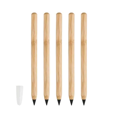 GemFully Bamboo Perpetual Pencil Magic Pencil Forever Pencils for Kids