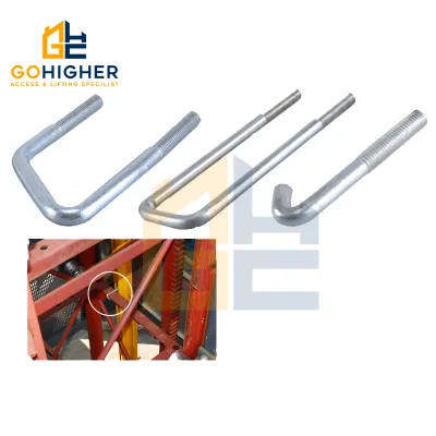 M8 M10 M12 M14 M16 J V U Bolt Roller Guard Passenger Hoist Parts Washer and Bolt Roller Hoist Washerand Bolt Passenger Hoist