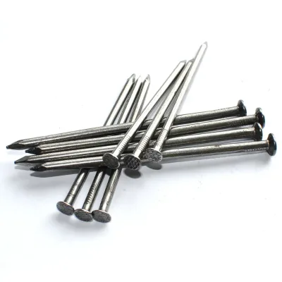 Durable Zinc-Flake Coated Galvanized Iron Common Nails with Smooth Shank Industrial Construction Heavy Duty Framing DEMAIClass 6