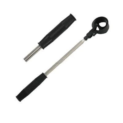 Golf Ball Retriever 8 Sections Stainless Steel Telescopic Ball Picker Pick up Grabber Golf Training Aids for Water