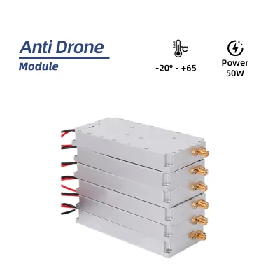 50W Anti-Drone Module 433MHz to 2.4G RF Wireless & RF Modules