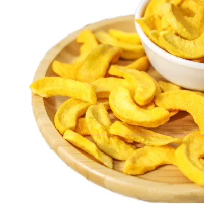 Premium Supplier's Yellow Peach Chips BRC Certified Crispy and Delicious Fruit Snack