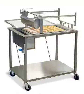 Commercial Donut Oiling Machine / Donut Glazing Machine / Sprinkle Butter and Sugar on Donuts HJ-T120