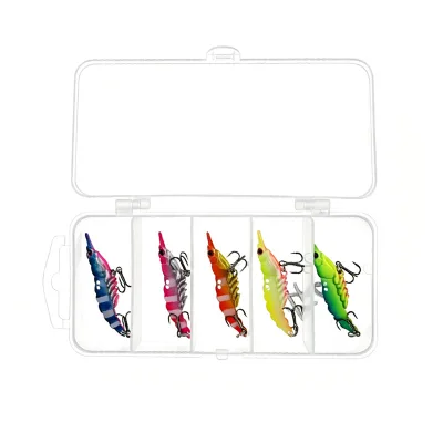 5g 7g 10g 14g Shrimp Shape Metal Vibration Bait Trout Bass Artificial Tackle Shrimp Vib Metal Fishing Lure