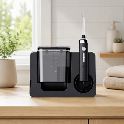 800ml Electric Water Dental for 6 Jet Tips IPX7 Waterproof USB/Battery Powered 3 Modes 10 Pressure Levels Household